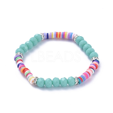 Kids Stretch Bracelets BJEW-JB05194-01-1