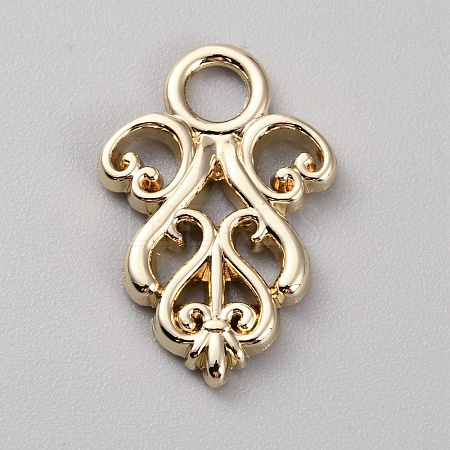 Alloy Snap Lock Clasps Findings LS-FIND-WH0419-08KCG-1