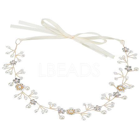 1Pc Polyester Headband AJEW-LP0002-21G-1