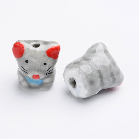 Handmade Porcelain Beads PORC-I009-06-1