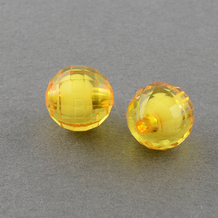 Transparent Acrylic Beads X-TACR-S086-08mm-07-1
