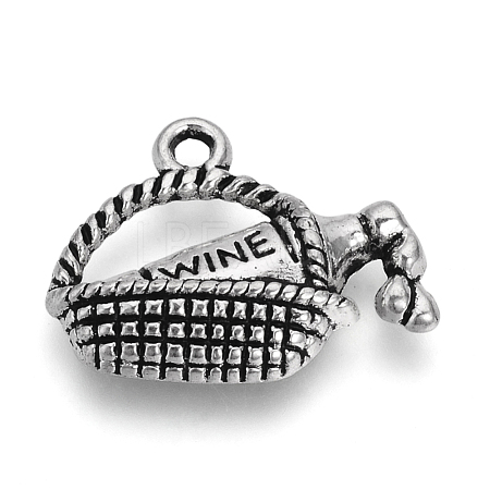 Tibetan Style Alloy Pendants X-TIBE-S309-48AS-NR-1