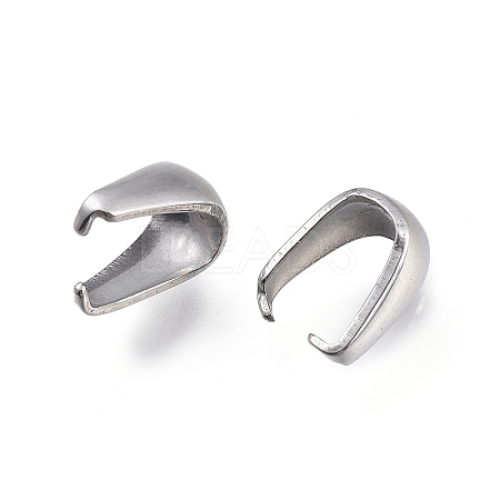 Non-Tarnish 201 Stainless Steel Snap on Bails LS-STAS-L232-088P-1