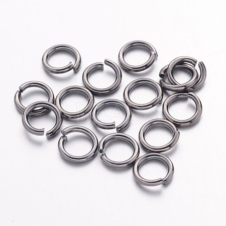 Open Jump Rings Brass Jump Rings JRC6MM-B-1