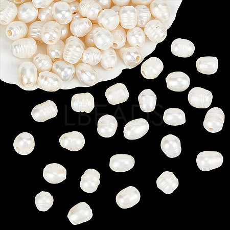  80Pcs Grade B Natural Cultured Freshwater Pearl Beads PEAR-NB0002-19-1