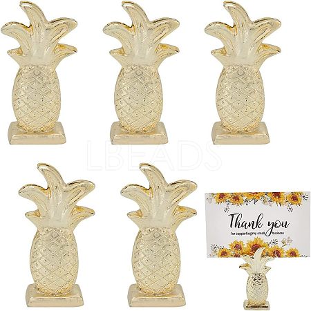 Resin Name Card Clip AJEW-CA0001-97-1