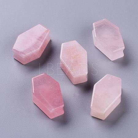 Natural Rose Quartz Beads G-P442-02D-1