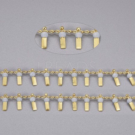 Handmade Glass Beaded Chains CHC-I029-09A-1