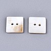 2-Hole Freshwater Shell Buttons SHEL-S276-137B-01-2