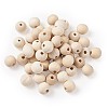 Craftdady Natural Wood Beads WOOD-CD0001-02-4
