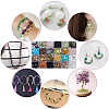 24 Styles Natural & Synthetic Mixed Gemstone Chip Beads G-PA0001-98-6