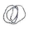 Transparent Electroplate Glass Beads Strands EGLA-A039-T2mm-UA05-2