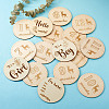 Basswood Milestone Cards WOOD-TA0001-41B-11