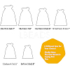 Burlap Packing Pouches Drawstring Bags ABAG-BC0001-07A-17x23-6