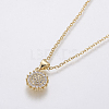 304 Stainless Steel Chain Necklaces NJEW-O108-34G-2