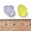 Frosted Transparent Acrylic Beads OACR-A032-30-3