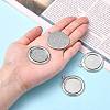 Vintage Tibetan Style Alloy Pendant Cabochon Bezel Settings TIBEP-O006-19AS-4