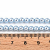 Baking Paint Pearlized Glass Pearl Bead Strands HY-N002-4mm-A05-5