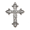 Tibetan Style Alloy Big Gothic Pendants X-TIBEP-A20541-AS-FF-1
