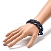 Chunky Acrylic Curb Chain Bracelet for Girl Women BJEW-JB06876-5