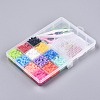 12 Colors 1200pcs Fuse Beads Kits for Kids DIY-N002-014-2