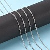 Tarnish Resistant 304 Stainless Steel Cable Chains CHS-Q001-07-6