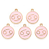 Alloy Enamel Pendants ENAM-S124-01A-09D-2