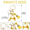 Resin & Alloy Enamel Keychain X1-KEYC-YW00134-01-3