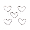 Non-Tarnish 201 Stainless Steel Linking Rings LS-STAS-R111-LA105-01-2