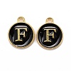 Golden Plated Alloy Charms X-ENAM-S118-02F-1