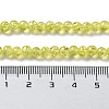 1 Strand Transparent Crackle Glass Round Beads Strands X-CCG-Q001-4mm-04-3