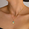 Brass Pendant Necklaces ZR8847-3