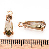 Faceted Glass Pendants GLAA-T010-004B-3