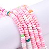 Handmade Polymer Clay Beads Strands X-CLAY-N008-008N-1