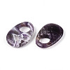 Natural Amethyst Large Hole Pendants G-N348-06B-06-2