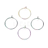 Ion Plating(IP) 316L Surgical Stainless Steel Hoop Earring Findings LS-STAS-D164-05M-1
