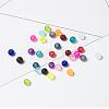 18 Colors Transparent Glass Beads FGLA-JP0001-02-6mm-4