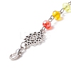 Chakra Theme Sun Catcher Pendant Decorations HJEW-JM00669-4