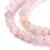 Natural Morganite Beads Strands G-F770-D05-02-4