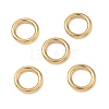 Ion Plating(IP) 304 Stainless Steel Closed Jump Rings STAS-G393-06G-01-1