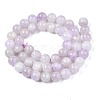 Natural Amethyst Beads Strands G-S333-8mm-009-01-3
