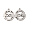 304 Stainless Steel Charms STAS-M089-50P-1