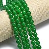 Natural Malaysia Jade Beads Strands G-L645-C01-8mm-17-3