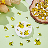 74Pcs 5 Styles Luminous Transparent Resin Cabochons RESI-SC0006-73-5