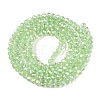 Electroplate Glass Beads Strands EGLA-A044-T2mm-B09-3