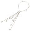 Zinc Alloy Rhinestone Hair Bands OHAR-WH20007-01A-P-1
