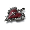 Alloy Enamel Gothic Style Pendants PALLOY-R157-06B-06A-2