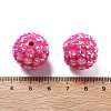 Acrylic Rhinestone Ball Beads OACR-A035-01L-3