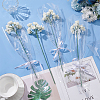 Babysbreath Cotton Knitting Artificial Flower AJEW-WH0314-414B-5