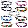 Adjustable Polyester Braided Cord Bracelet PW23071061735-1